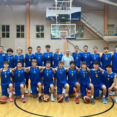 Участники тренировки сборной Украины U-16