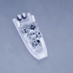 The Russian boat was destroyed by HUR fighters