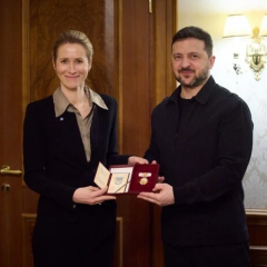 Підпись до зображення новини про домовленість Зеленського та Каллас щодо 90 млрд євро від Євросоюзу