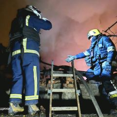 Пожежа на 100 кв. м у Немишлянському районі