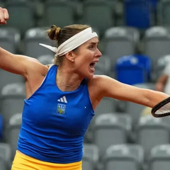 Світоліна під час гри на турнірі