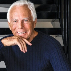 Підпис на фото для новини про відкриття заповіту Гіорджо Армані в Італії