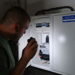 Счётчик электроэнергии, неисправный