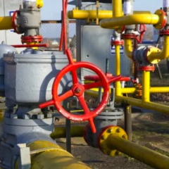 Уничтоженная газовая инфраструктура на Российской территории