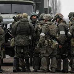 На фото: Военный конфликт на фронте