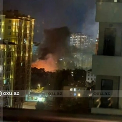 Вибух на території кіностудії в Баку