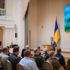 Награждение военнослужащих и гражданских