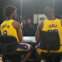 Bronny James makes history in NBA: first assist to LeBron's father