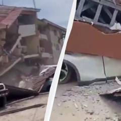 Фото разрушений в результате землетрясения в Панаме