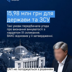 САП не согласен с решением ВАКС