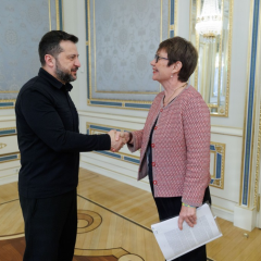 Зеленский и ЕБРР на встрече