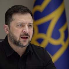 Зеленський та Путін на переговорах