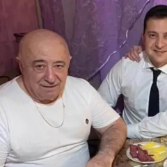 Zelensky and father