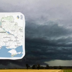 Жовтий рівень грози граду та шквалів
