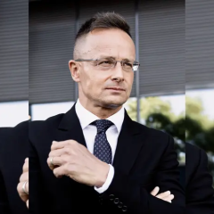 Hungary's Minister of Foreign Affairs Peter Szijjarto