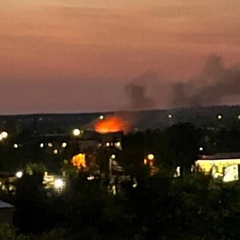 Взрыв и пожар на заводе