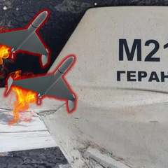 Безпілотник «Герань-2» на сумщинському небі