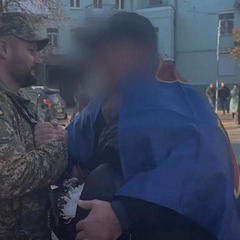 Звільнення ветерана  Української армії