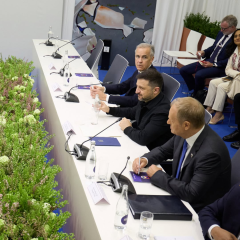 Zelensky at meeting in Washington