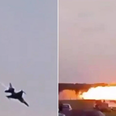 Польский истребитель F-16 разбился, пилот погиб