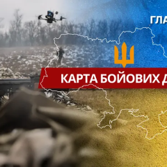 Карта бойових дій в Україні