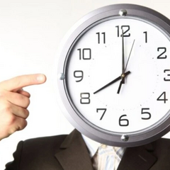 Символічне зображення часу роботи