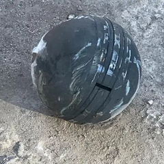 Неразорвавшиеся кассетные боеприпасы в Кременчуге