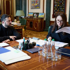 Зеленский на совещании с Свириценко