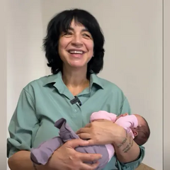 Защитница Наталия с детьми в 52 года