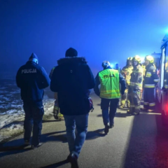 Helicopter in the forest. Two people died