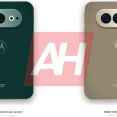 Motorola Razr Flex smartphone with OLED displays