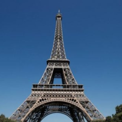 Work in Europe: Eiffel Tower and Louvre