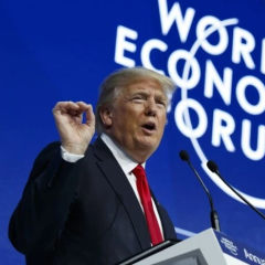 Трамп критикует международные организации в Давосе