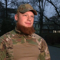 Військовий-герой України під час бою