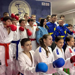 Василь Костюк підтримав дитячу збірну України з карате