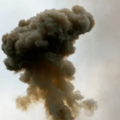 Ракетний удар по місту Самар