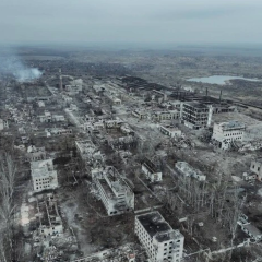 Потенциально безлюдные территории на карте Украины