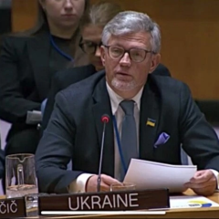 Андрій Мельник на засіданні ООН