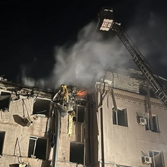 Удар по готелю в Кривому Розі. Постраждалі волонтери