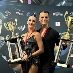 Украинский дуэт на пьедестале со серебром