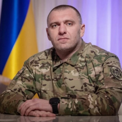 Vasyl Malyuk against the backdrop of the SSU