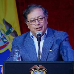 Colombian President Petro speaks