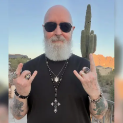 Judas Priest Frontman Rob Halford Shows Off Pendant Featuring Ukraine's Coat of Arms