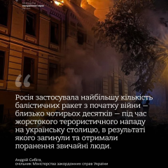 Ракетний обстріл Києва Росією