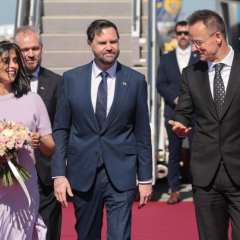US Vice President Pence in Budapest