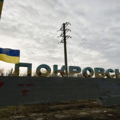 Покровськ на картині у війні