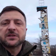 Зеленский выехал в Куп'янск на показную поездку