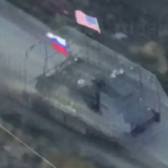 Штурм українських позицій з прапором США