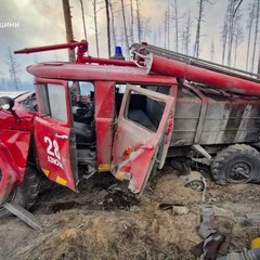 Рятувальники під час гасіння пожежі