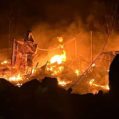 Росіянин руйнує магазин на Дніпропетровщині